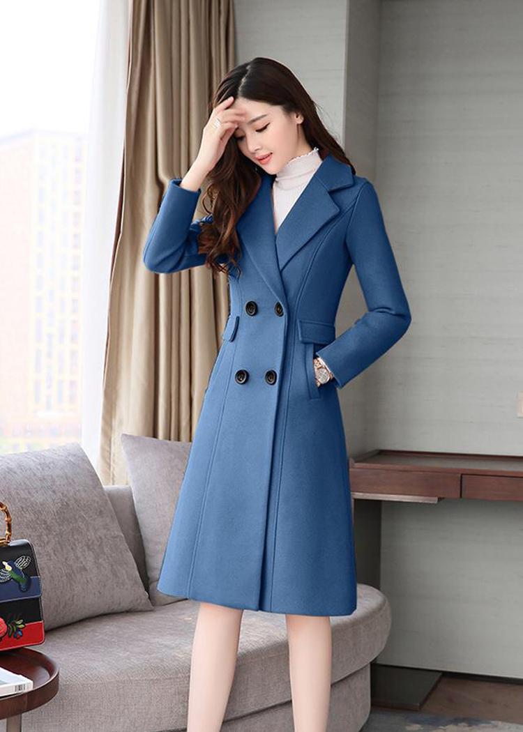 Áo Khoác Dạ Dáng Dài Cao Cấp