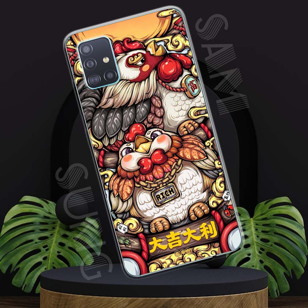 Ốp lưng Samsung A71 mẫu BST Con giáp TPU
