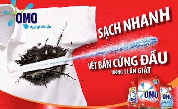 [HCM]Bột giặt OMO hệ bọt thông minh 770g