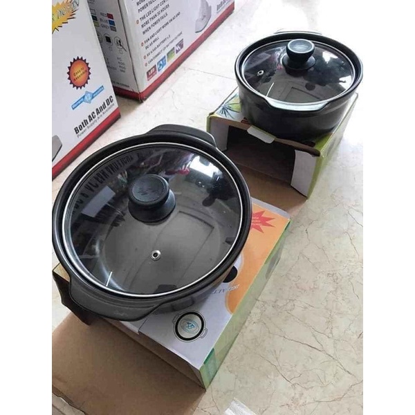 [Free Ship] - Nồi đất kho cá kho thịt 1lít, 2lít, 3 lít