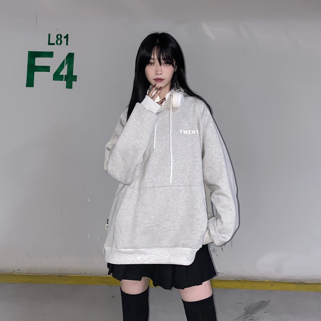 [Nhập RS0822 giảm 30k cho đơn 99k]ÁO HOODIE TWENTI NỈ IN BASIC