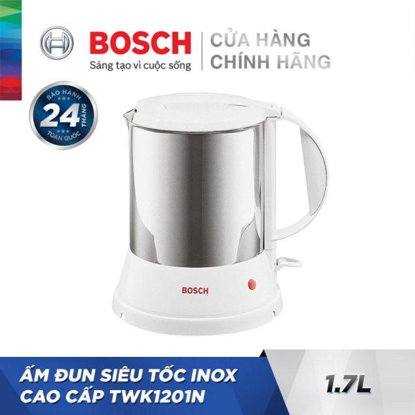 Ấm đun siêu tốc Inox cao cấp Bosch TWK1201N (1.7L)