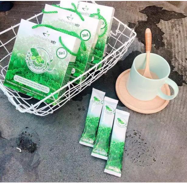 SỈ 10 HỘP CÀ PHÊ XANH GIẢM CÂN ( HỘP 10 GÓI )