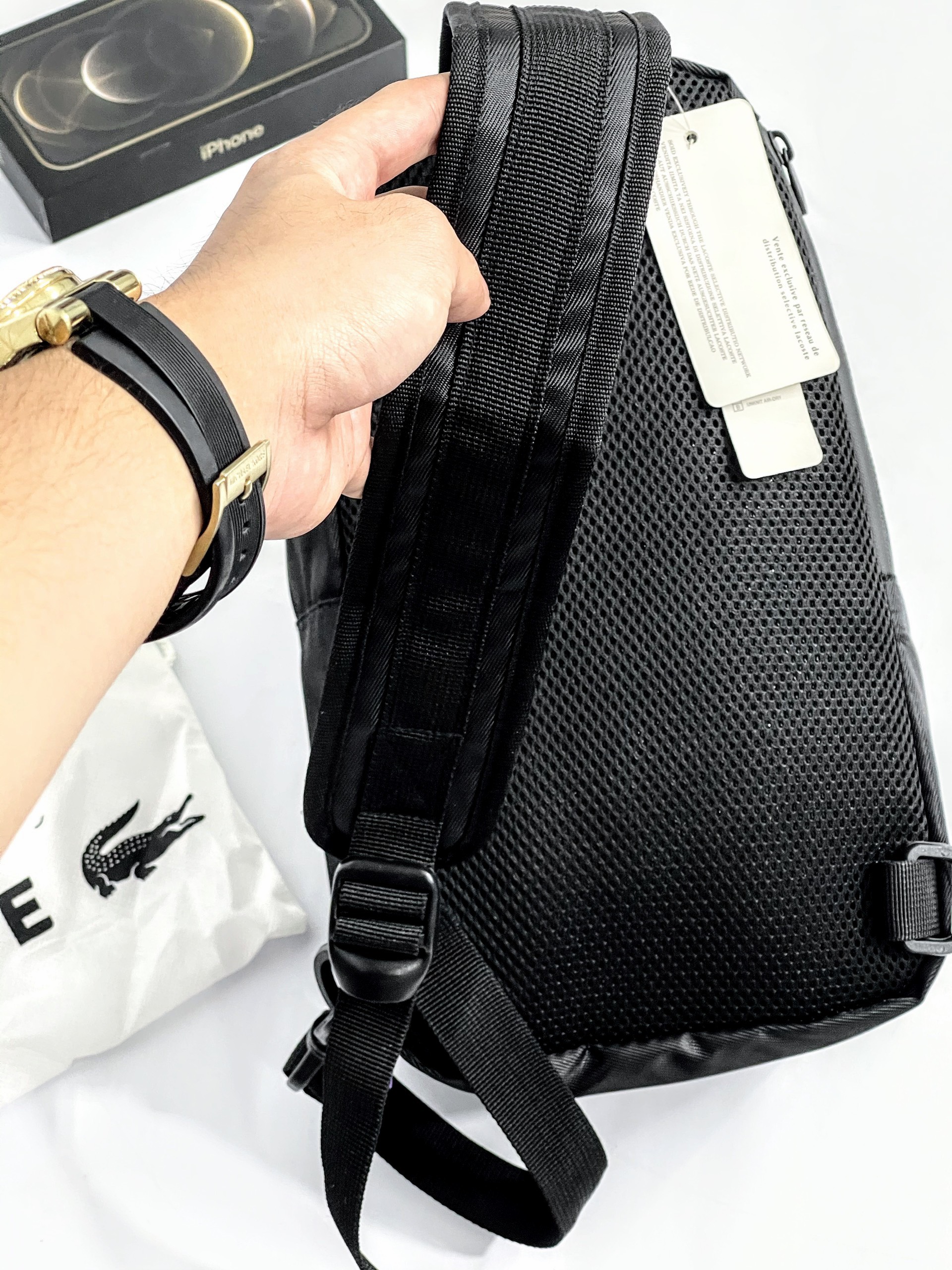 Túi đeo chéo, đeo ngực Lacos Black
