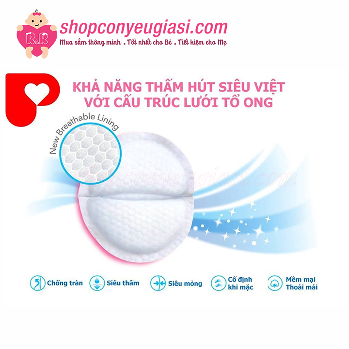 Miếng Lót Thấm Sữa Pigeon 30 Cái/Hộp