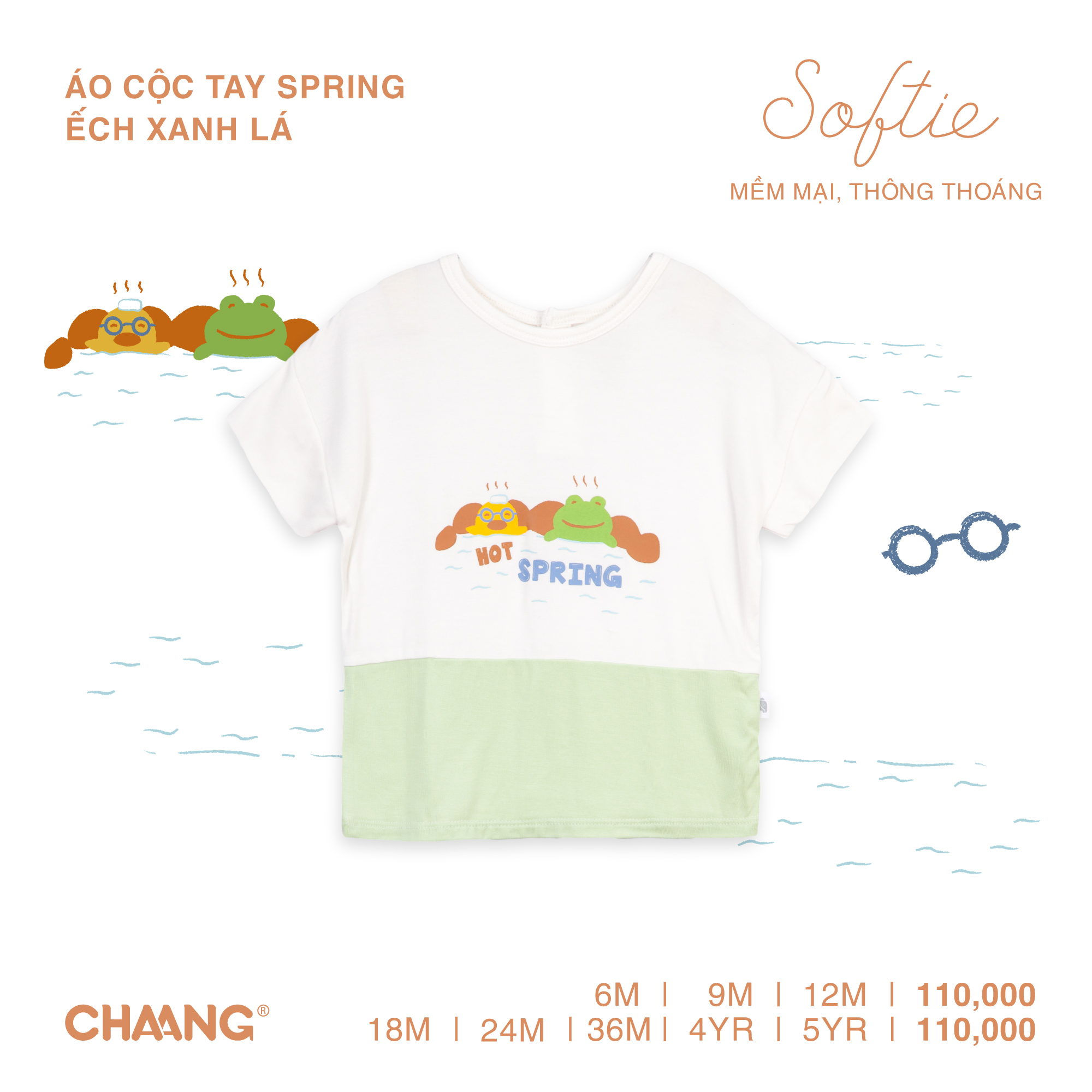 Áo cộc tay bé trai Spring