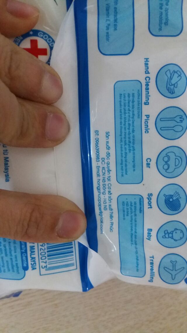 Khăn Uớt Bịch 100 Tờ