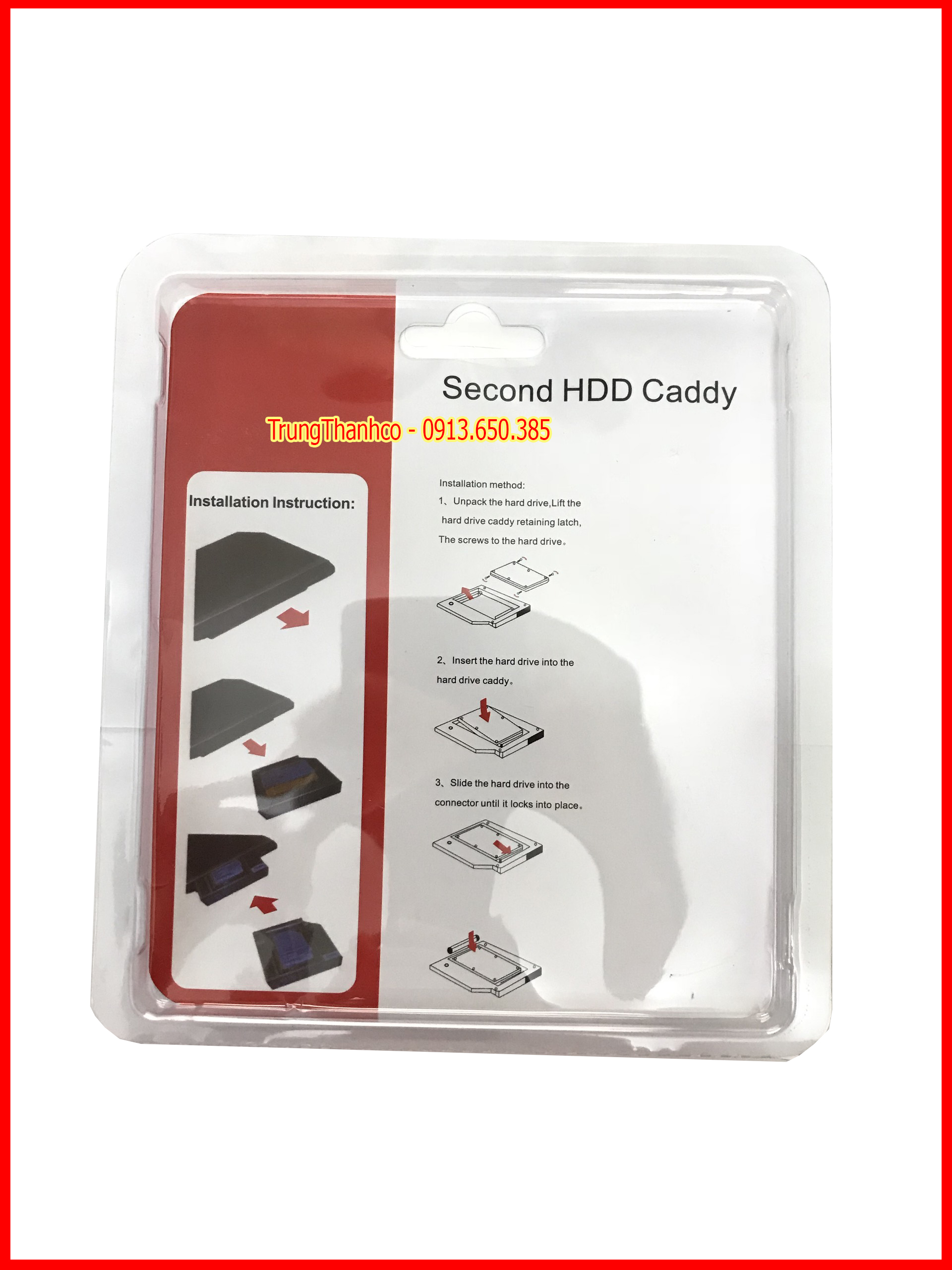 Caddy Bay Dầy 12.7mm chuẩn SATA3