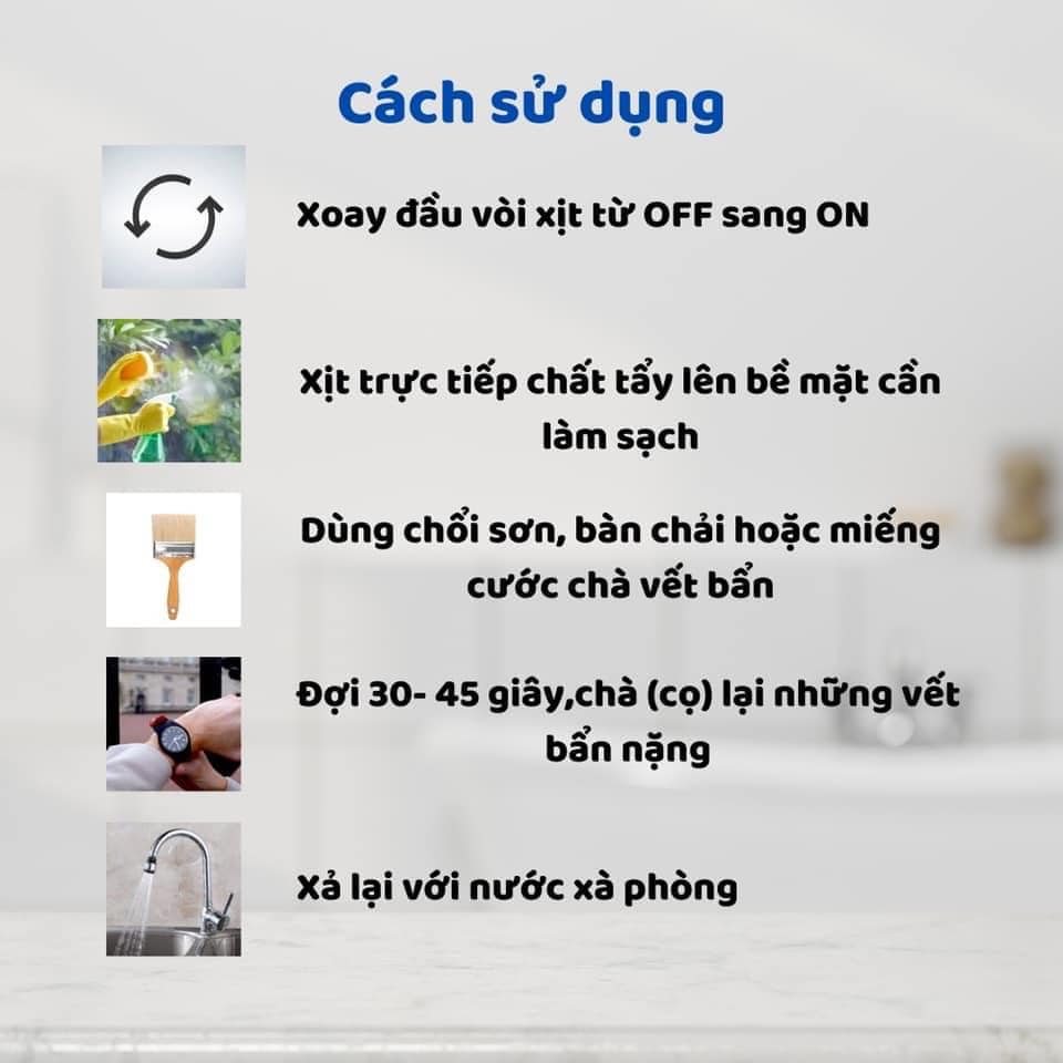 DUNG DỊCH TẨY CẶN CANXI DR.C SIÊU HIỆU QUẢ - CHAI 300ML