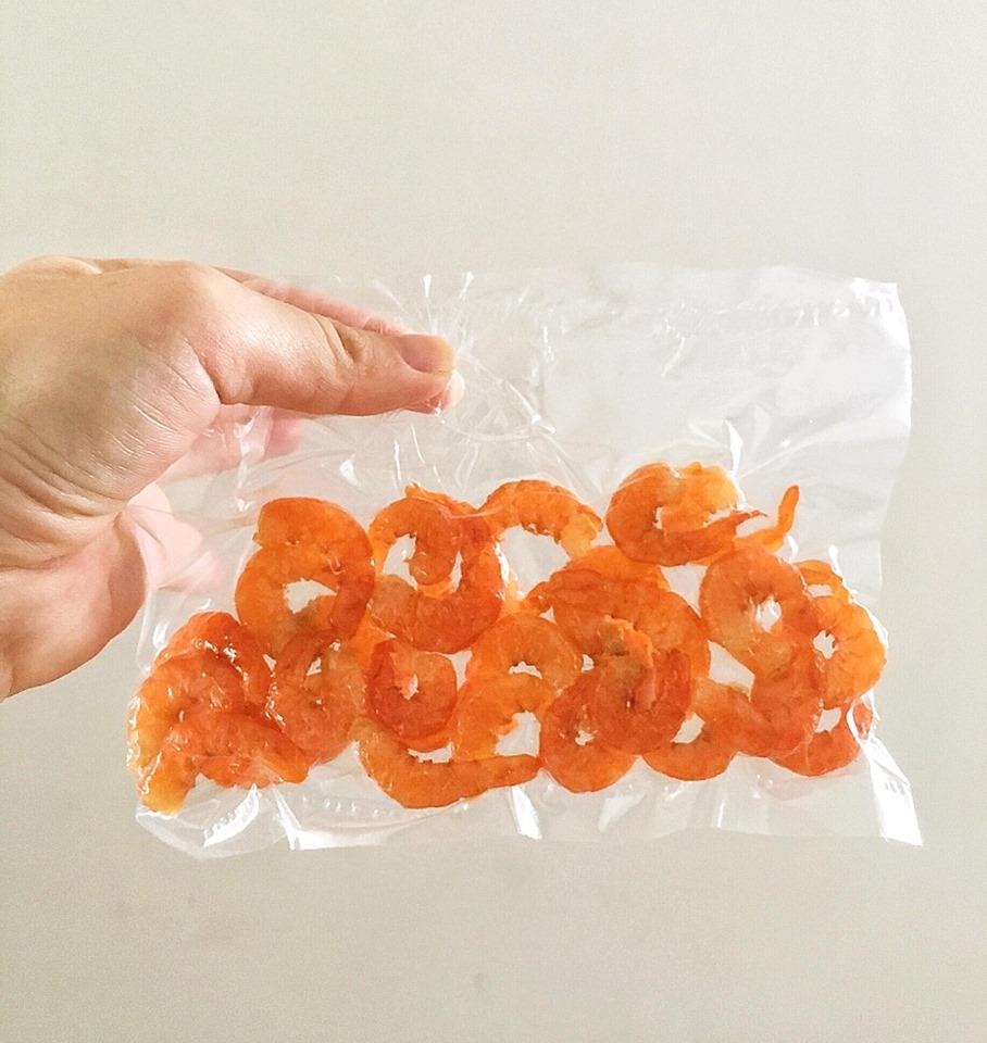 TÔM KHÔ LOẠI 1 ( TÔM ?NGON NGỌT ĐẶC SẢN CÀ MAU ) TÚI 100 GRAM