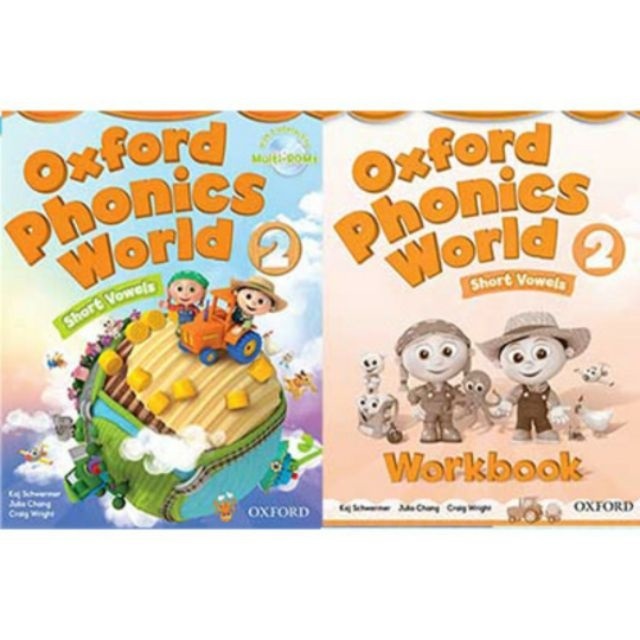 Bộ Oxford Phonics World 2 (2 sách + CD)