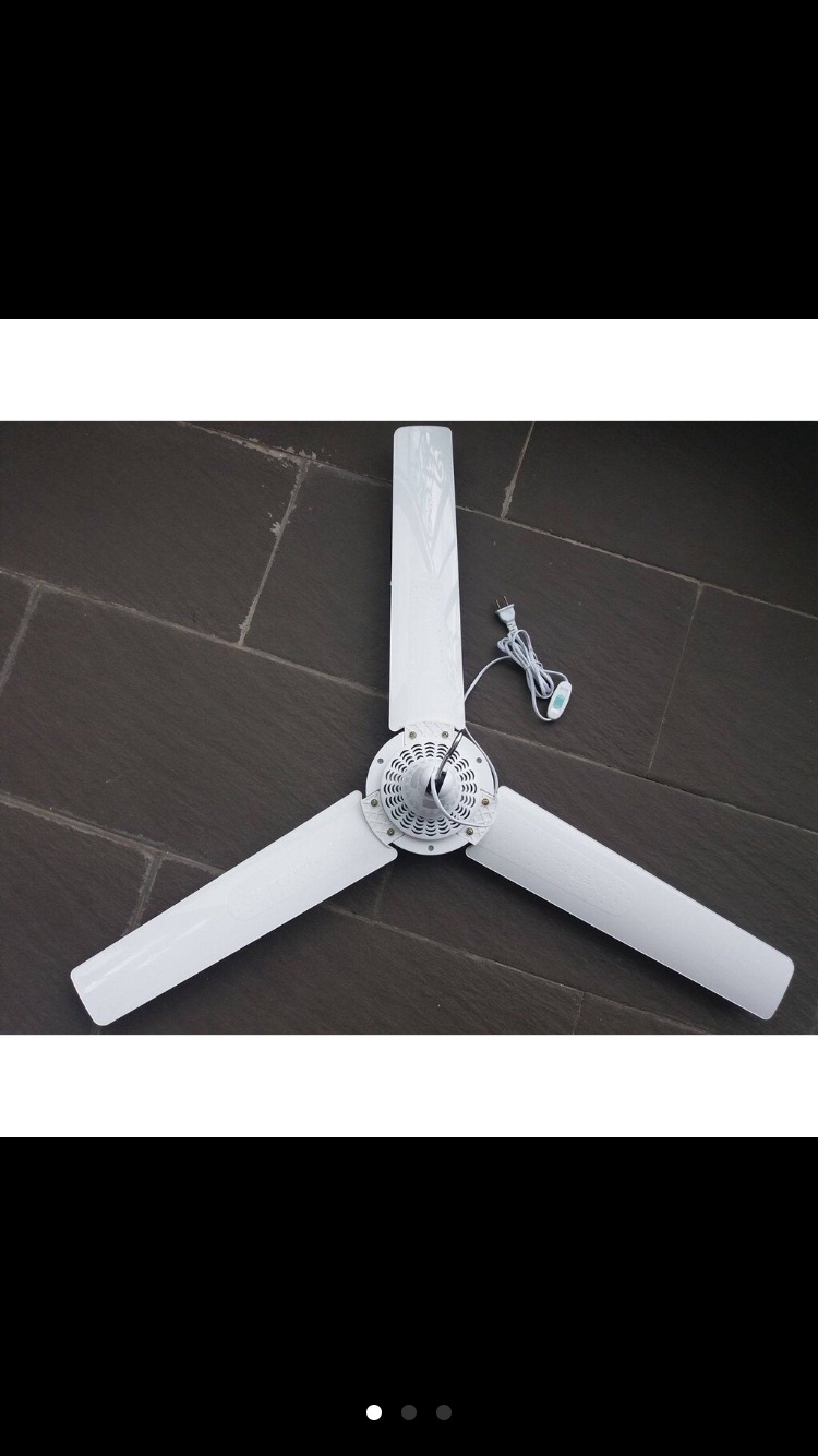 Quạt trần mini size lớn ba cánh dài 45cm