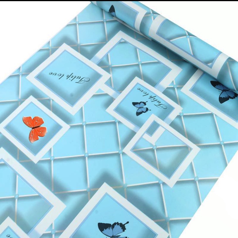 1 Mét Giấy Dán Tường, 45CM Rộng Decal PVC Trang Trí ( có keo ) - HIỆN ĐẠI HG528