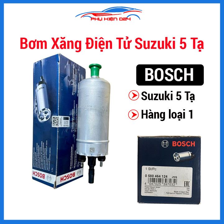 Bơm xăng Suzuki 5 tạ điện tử hãng Bosch