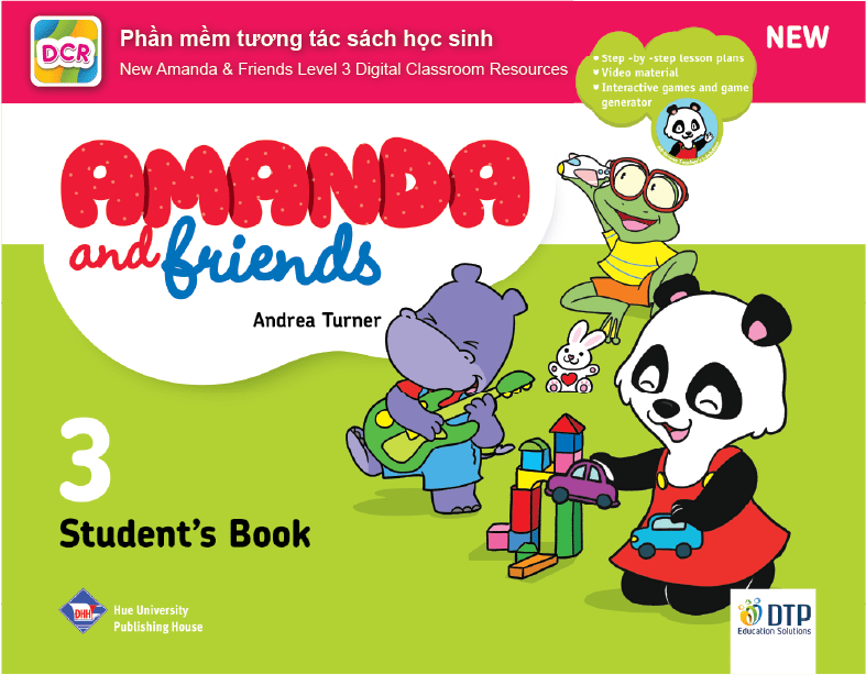 Amanda & Friends 3 - Phần mềm tương tác sách học sinh
