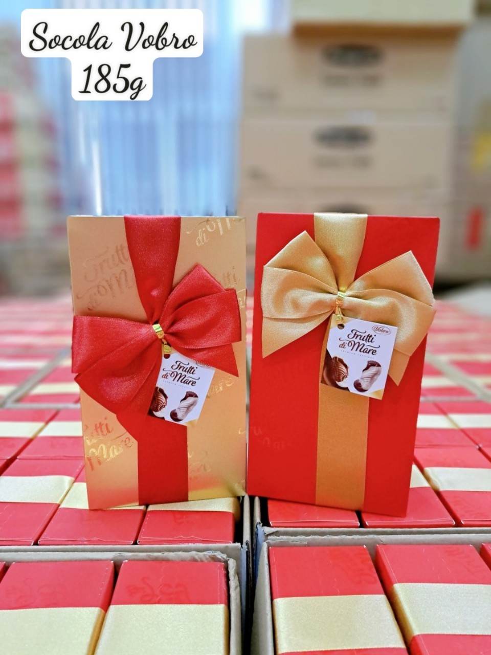 Hộp Socola Vobro Frutti Di Mare 185g ( đỏ)