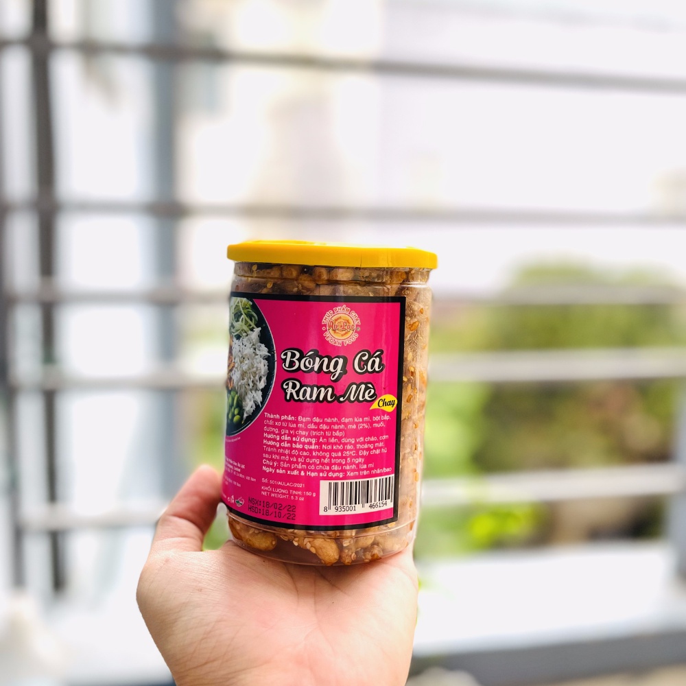 Bóng Cá Ram Mè 150g - Thực Phẩm Chay Âu Lạc, Đồ Chay