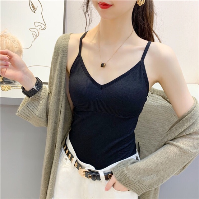 Áo bra 2 Dây Dáng Dài V89 Mới Hot 2020