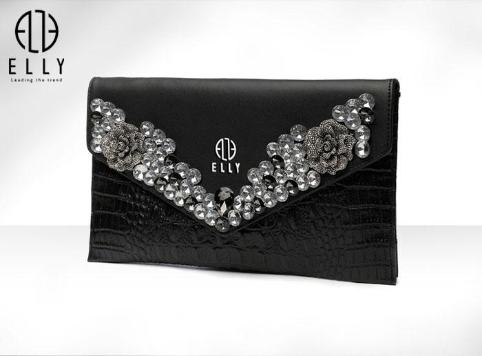 Túi clutch nữ cao cấp da thật ELLY – EC40