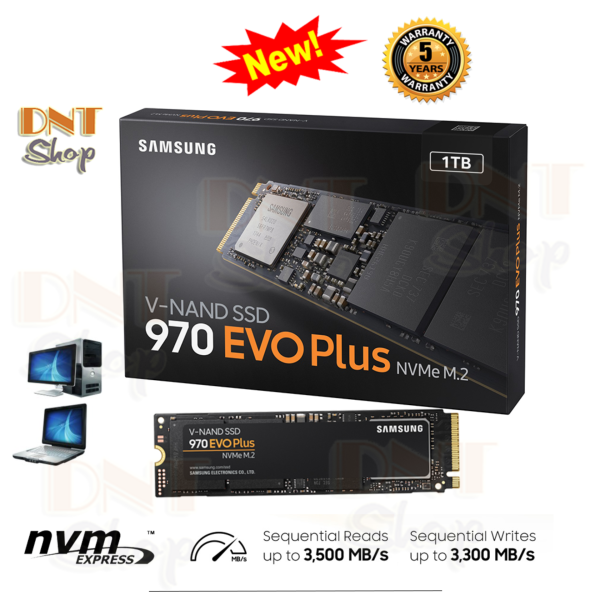 Bảng giá [HCM][Trả góp 0%]Ổ cứng SSD Samsung 970 EVO Plus PCIe NVMe M.2 2280 1TB (MZ-V7S1T0BW) Phong Vũ
