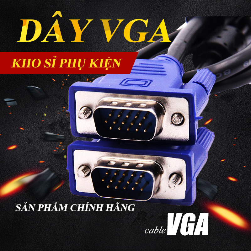 Dây vga chống nhiễu loại tốt - 10m /5m/3m/1.5m