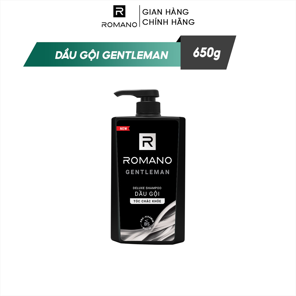 Dầu gội Romano Gentleman 650gr