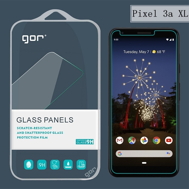 [ Bộ 02 Tấm ] Google Pixel 3aXL  Cường Lực Hiệu Gor - Đây là 3a XL