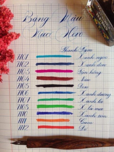 Mực bút máy Hero
