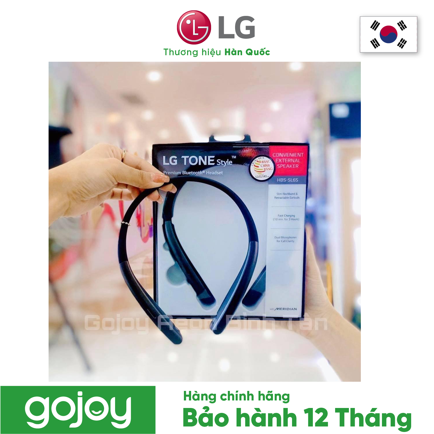 [HCM]Tai nghe Bluetooth LG HBS-SL6S