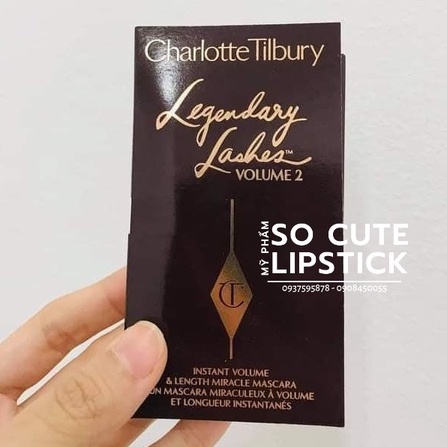 Chuốt Mi Charlotte Tilbury Legendary Lashes Volume 2 Mascara Minisize