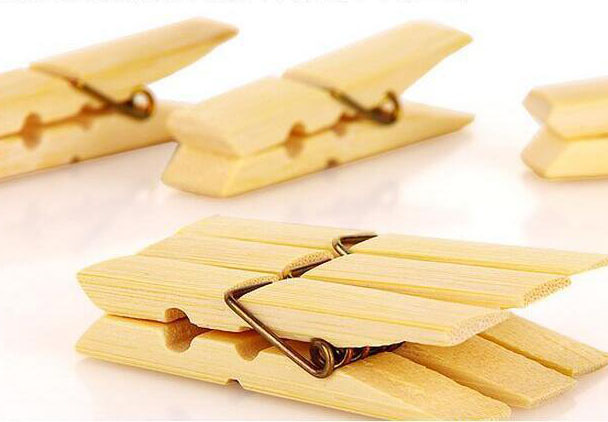 Kẹp Ảnh Bằng Gỗ Trúc Đa Năng ( Bộ 20 móc )
