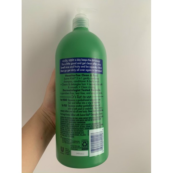 Sữa Tắm Suave Kids 1.18L