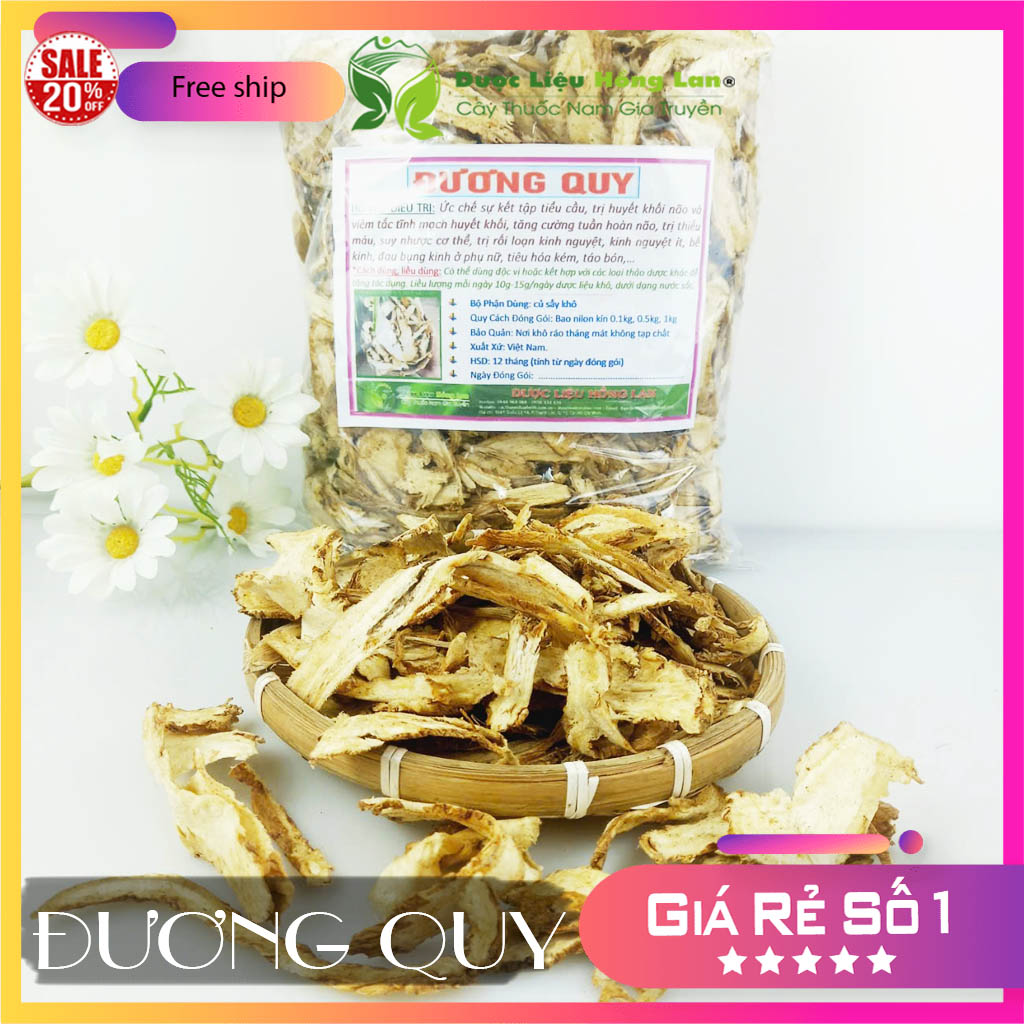 [FreeshipMAX] ✅[THƯỢNG HẠNG] 100g Đương Quy Củ đẹp loại 1 - (Hàng chính hãng)
