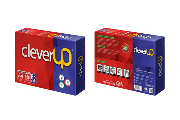 [HCM]5 Ream giấy in Clever Up A4 65gsm