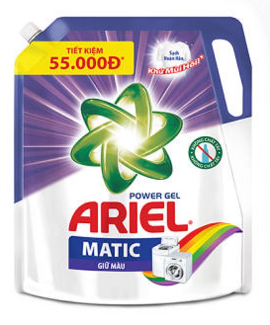 Nước giặt Ariel túi 2.1kg - 2.3kg