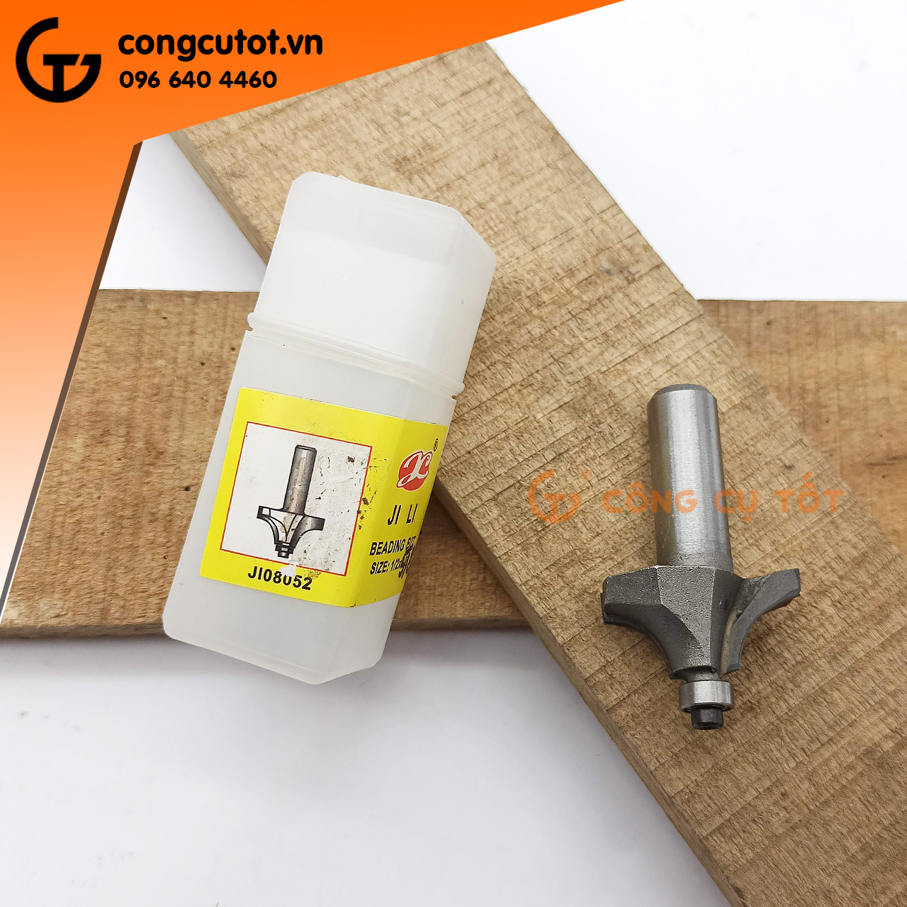 Mũi phay gỗ lõm bo tròn cạnh chân 12.7
