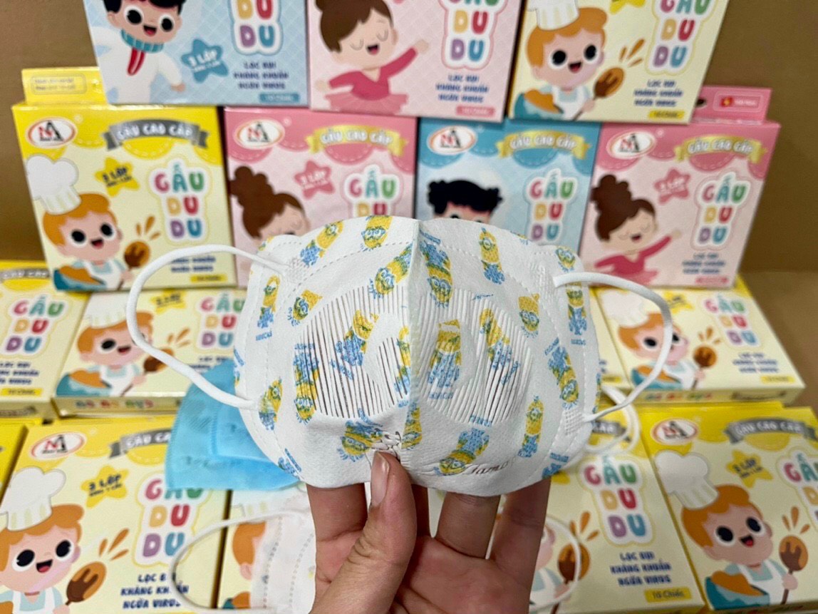 [HCM]Combo 2 Hộp 20 cái khẩu trang trẻ em