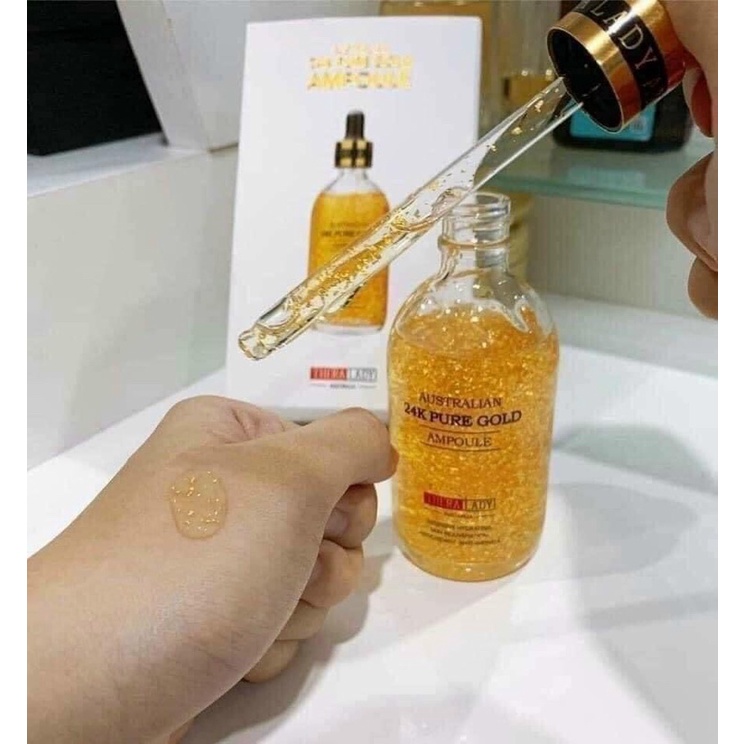 Serum Australia 24k Pure Gold Ampoule 100ml (serum vàng 24k cao cấp Thera Lady Úc)