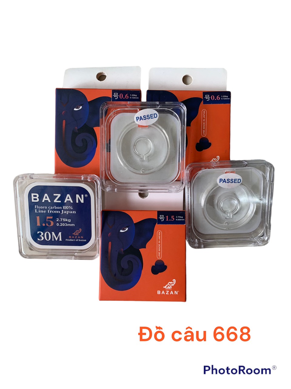 cước thẻo fluoro carbon BAZAN ( f1 loại đẹp )