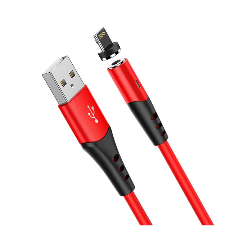 Cáp sạc nam châm HOCO X60 chân iPhone và Type C dài 1M