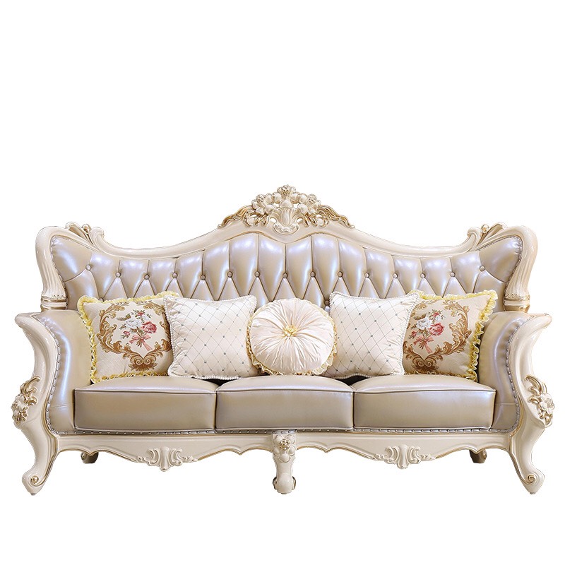 BỘ SOFA PHÒNG KHÁCH TÂN CỔ ĐIỂN SANG TRỌNG 9913B