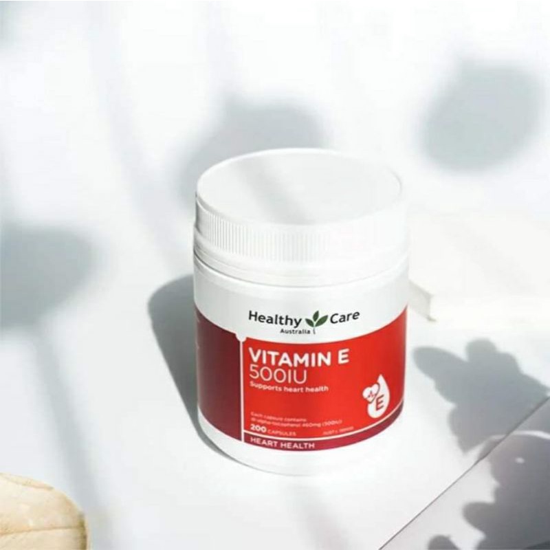 Vitamin E Healthy Care 500Iu, 200 Tablets