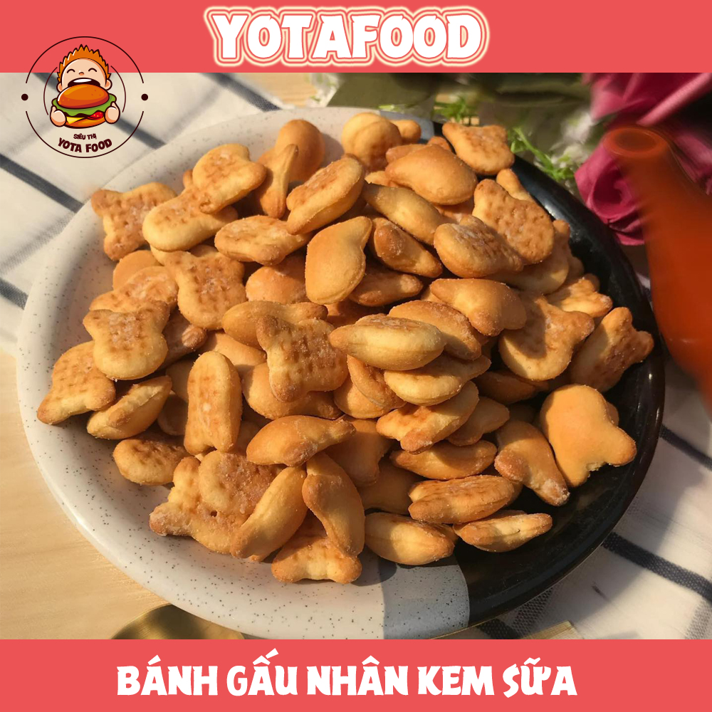 Bánh gấu nhân kem sữa ( Thơm ngon – béo ngậy ) | Yotafood