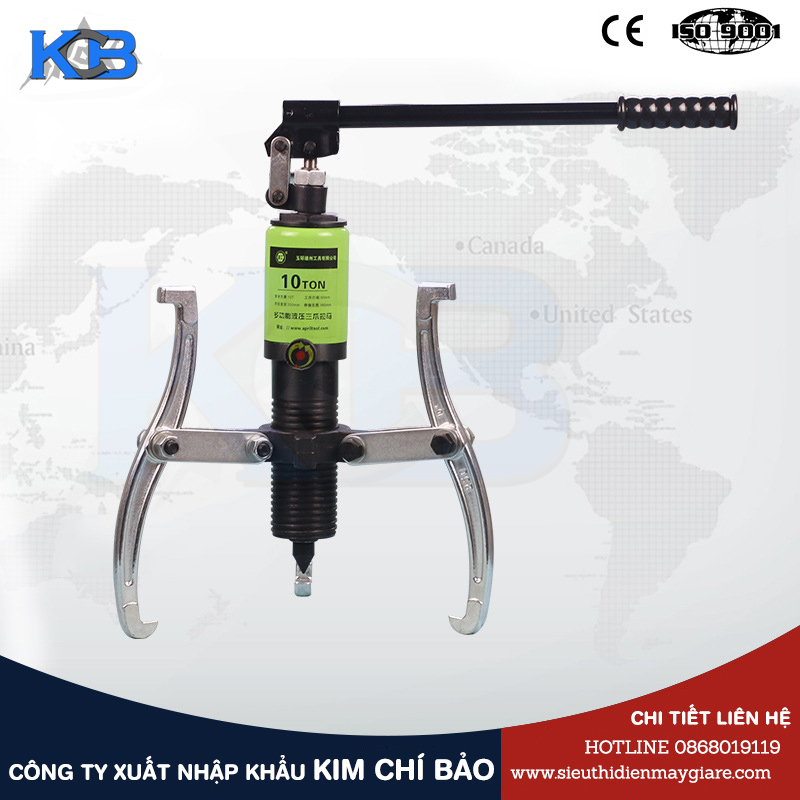 Vam Thủy Lực 3 Chấu 30 Tấn ZYL