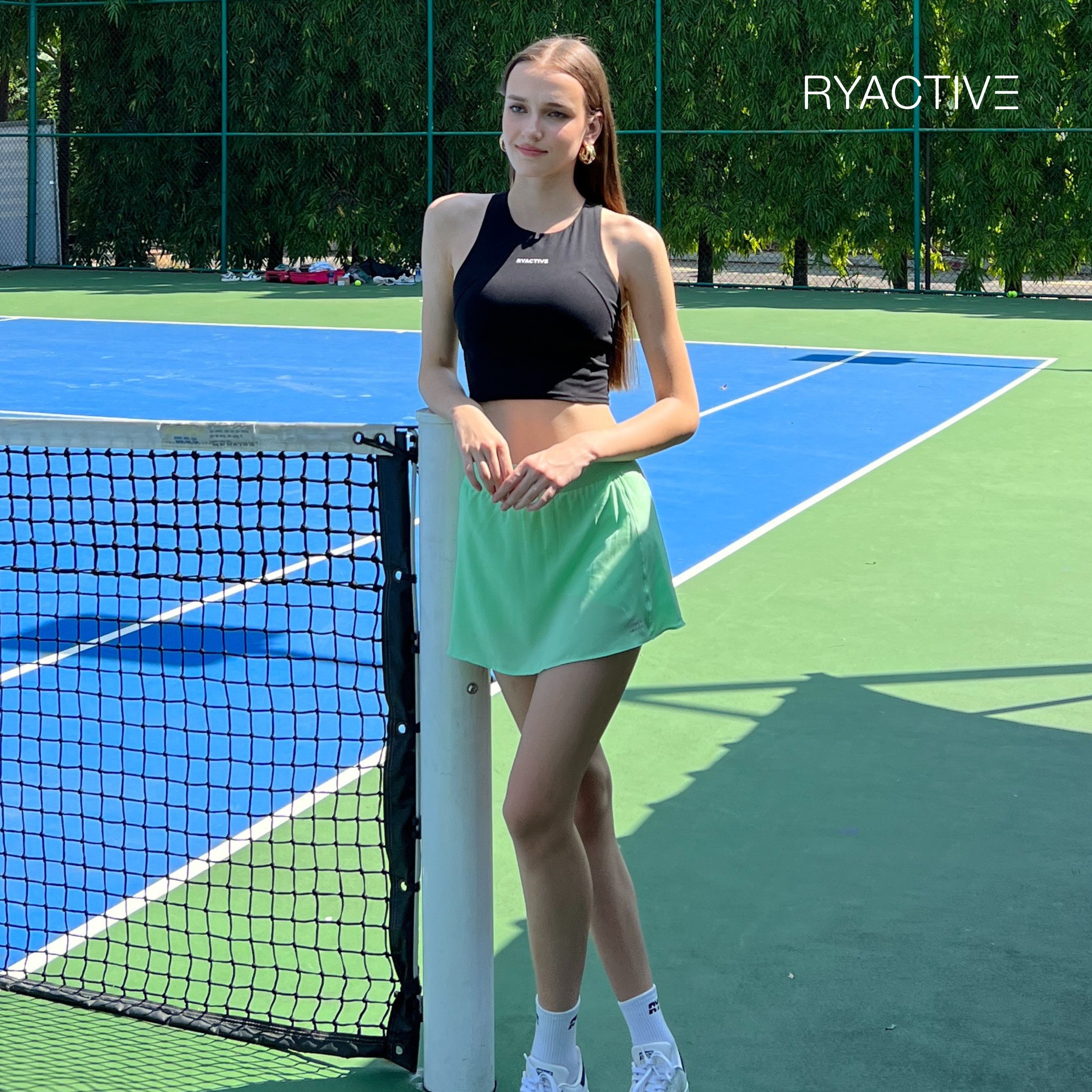 Áo ngực thể thao RYACTIVE - SUPREME SPORTBRA Black