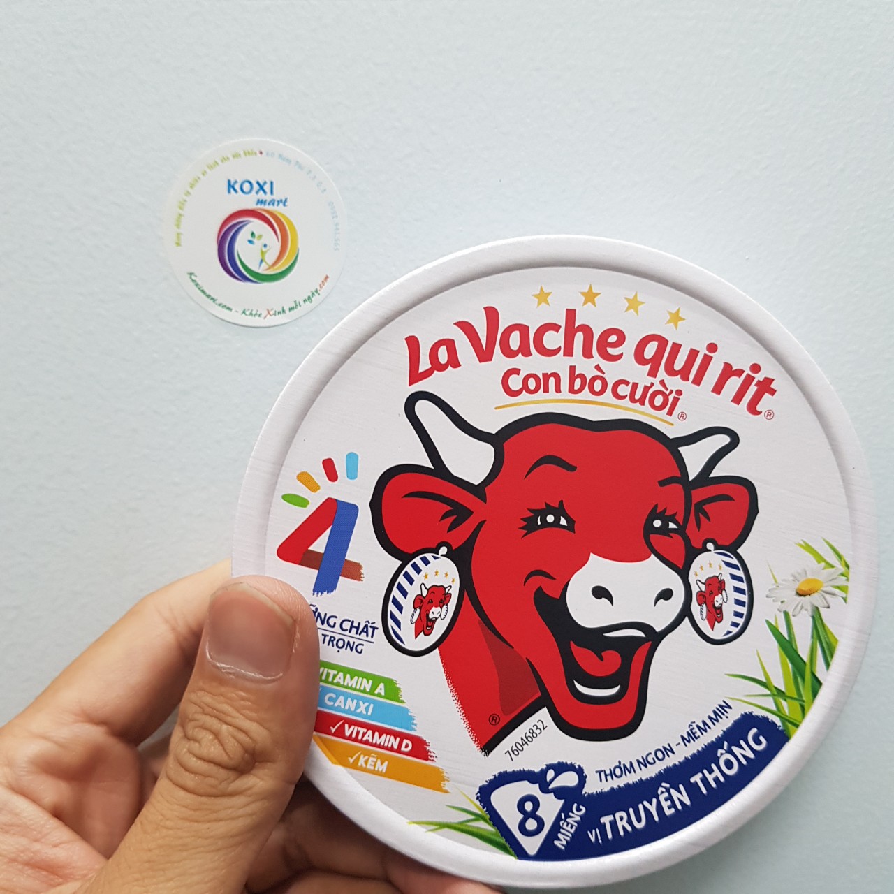 Phô mai con bò cười vị truyền thống 8 miếng