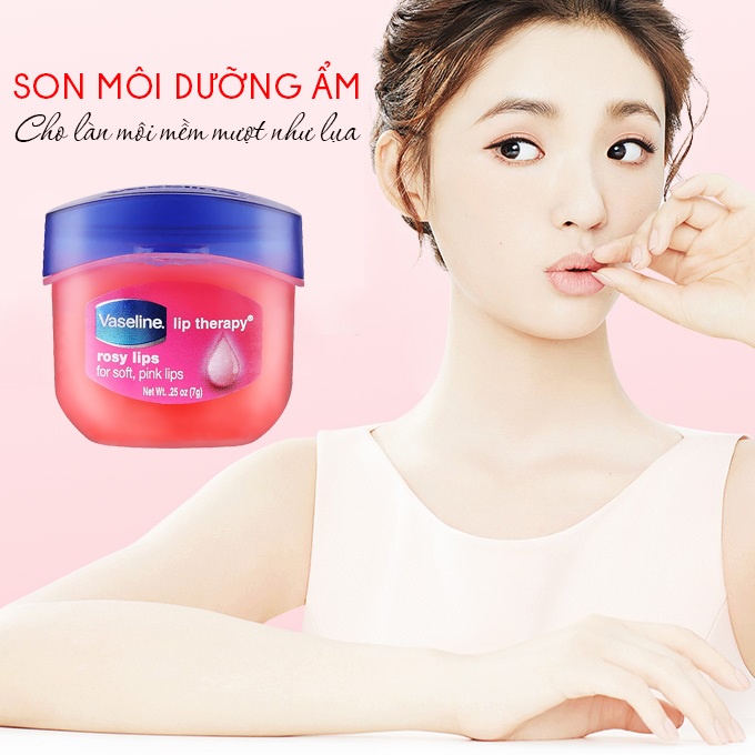 Dưỡng Môi Vaseline Lip Therapy 7g - Đủ Mùi Hương