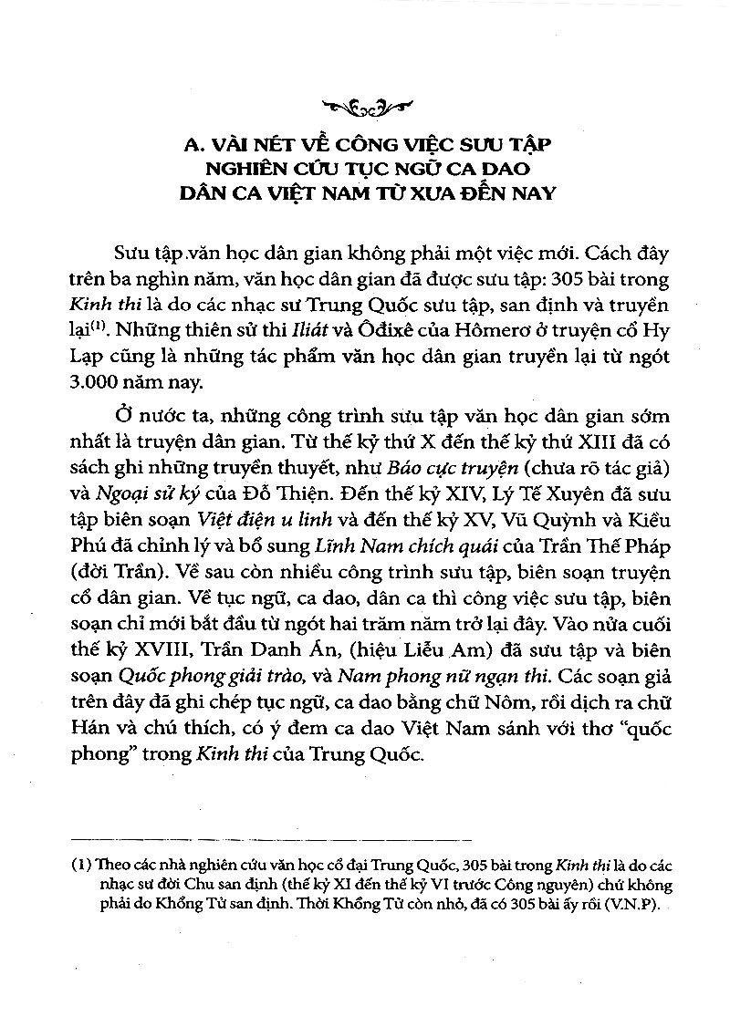 Tục ngữ, ca dao, dân ca Việt Nam (Bìa mềm tái bản)