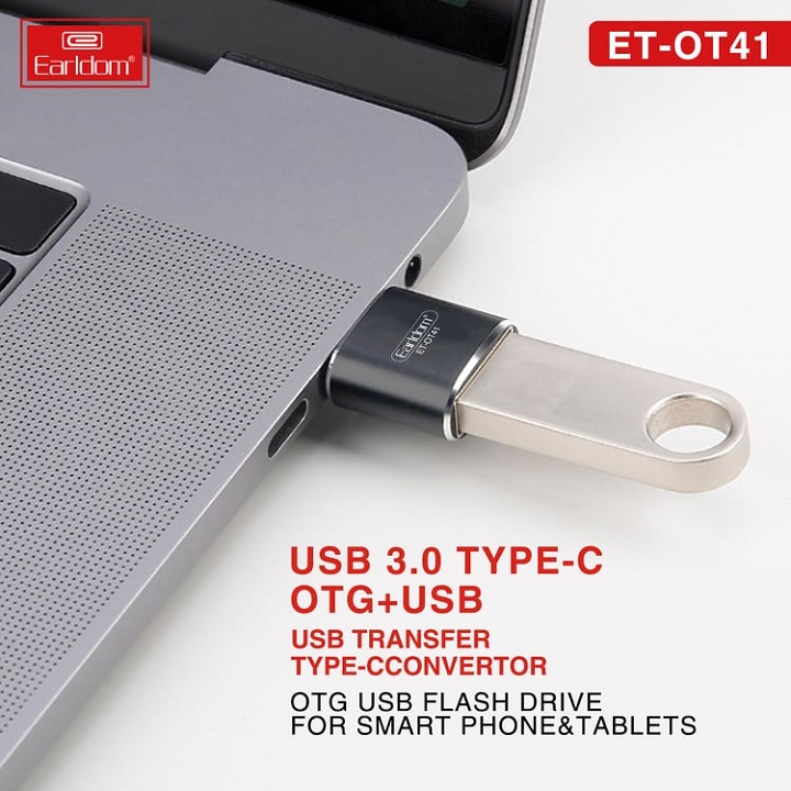 Cáp OTG Type C to USB 3.0 EarlDom OT06/OT41C