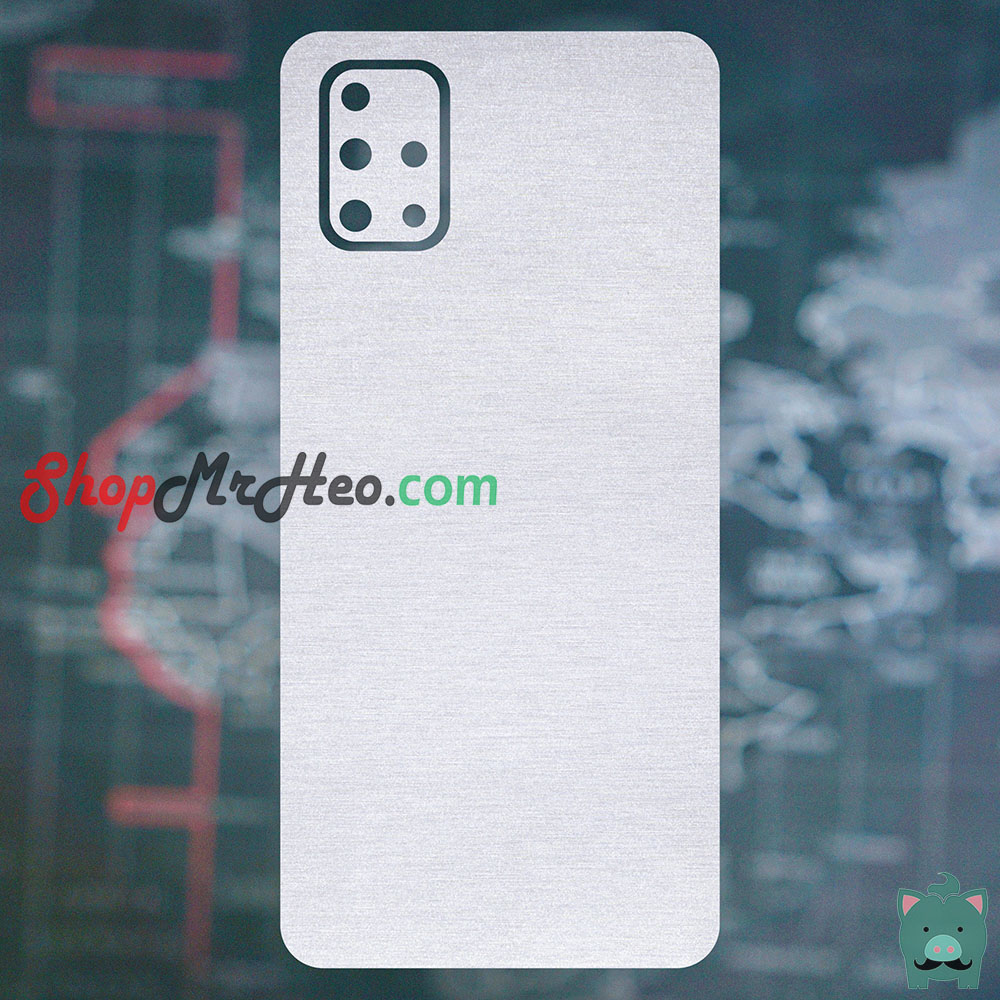 [HCM]Skin Dán Mặt Sau Lưng Vân Nhôm Samsung Galaxy M51